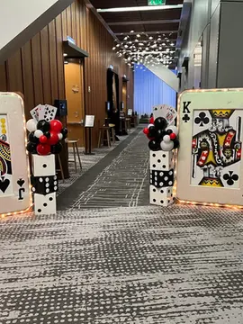 Casino-Themed Decor